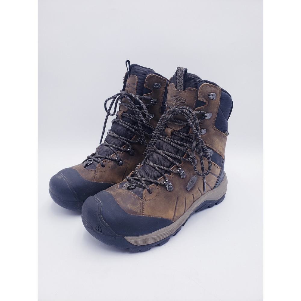 KEEN Revel IV High Polar Boots Brown Waterproof Insulated Mens Size 8 - Picture 3 of 11